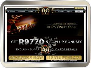 Da Vincis Gold Casino review - Hot i-Slots, bonuses and more